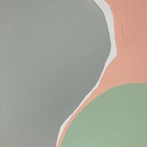 Original Artwork I Abstract Acrylic Painting 16"x 20" Minimalistic Design